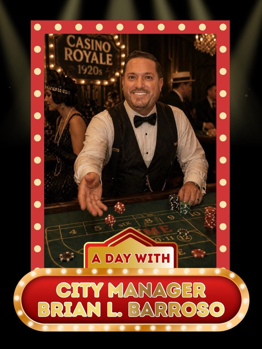 A Day with City Manager Brian L. Barroso