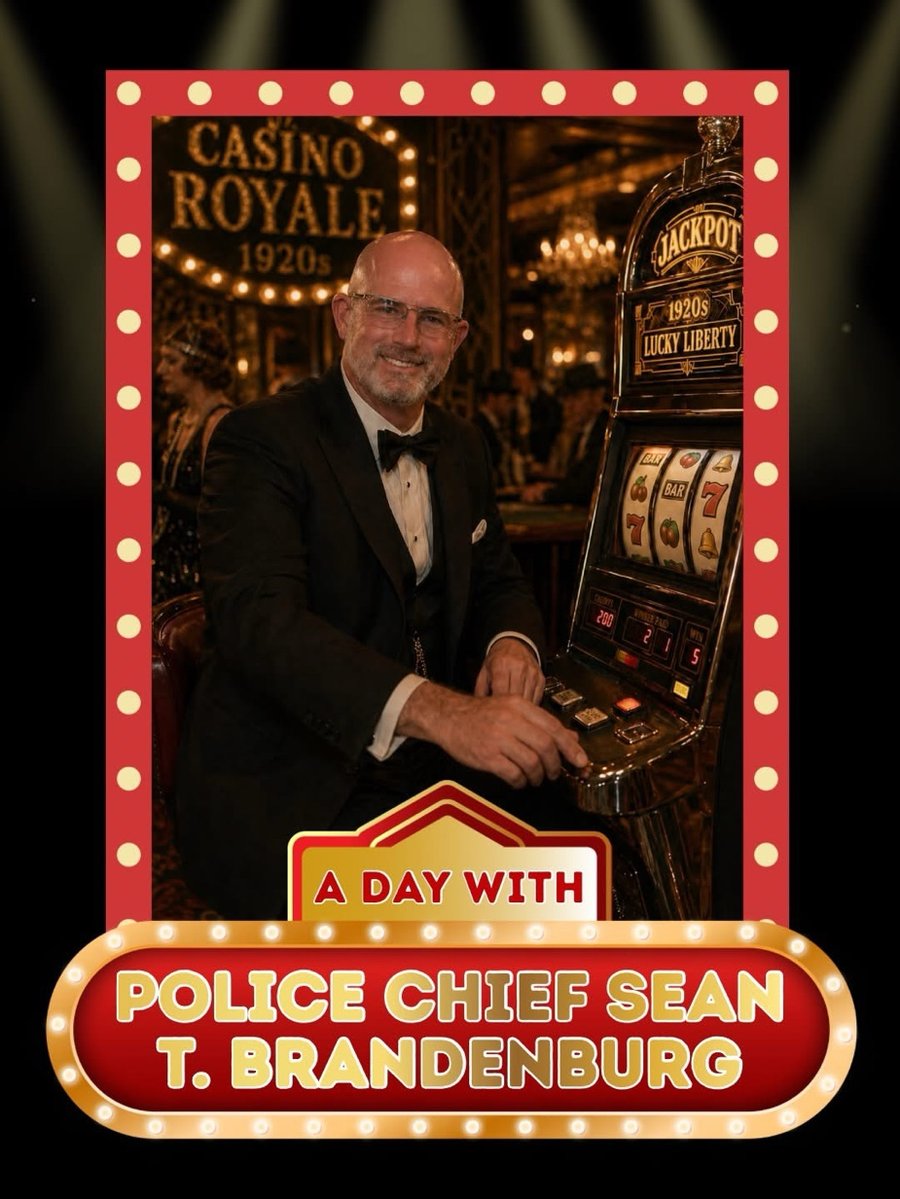 A Day with Police Chief Sean T. Brandenburg